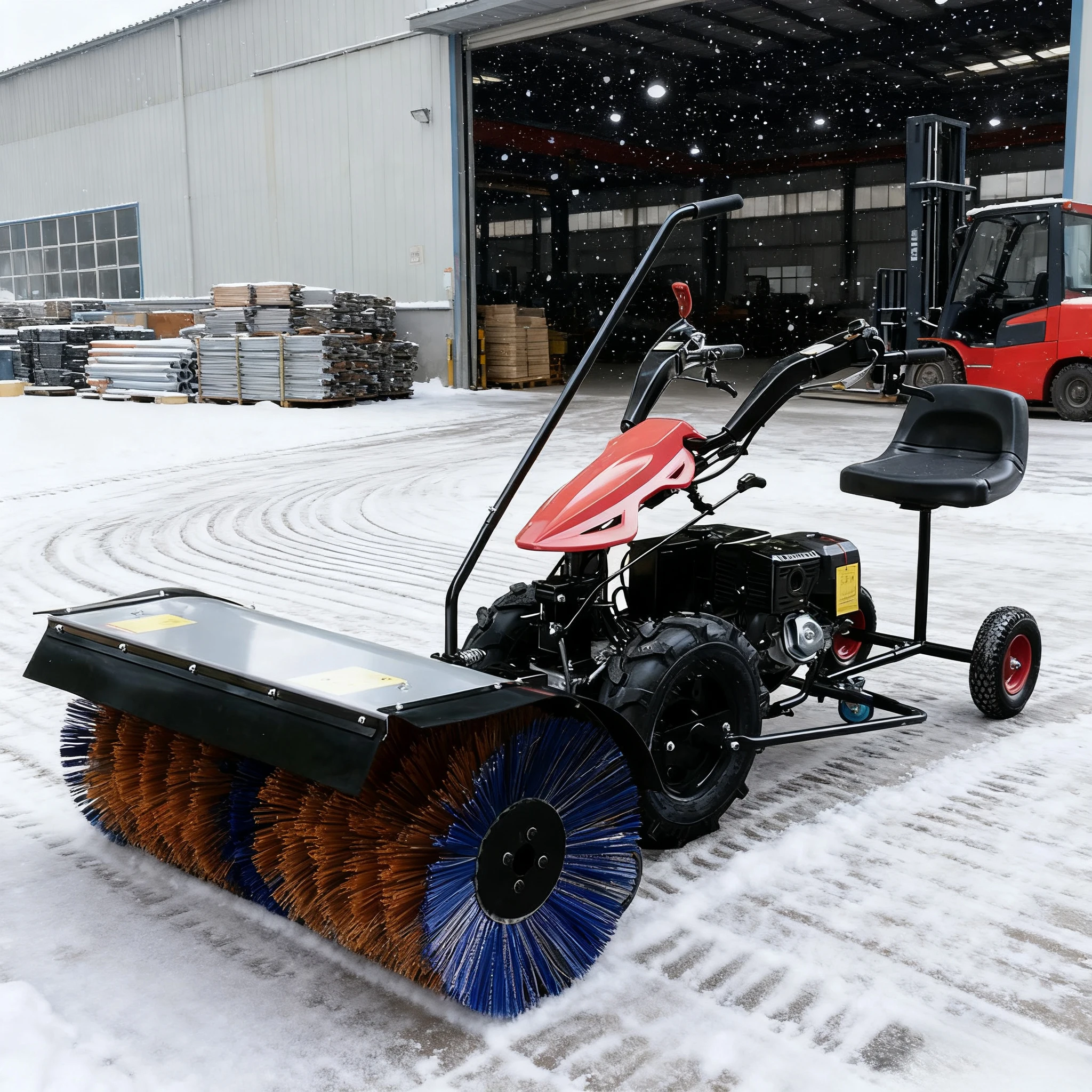 Winter  Snow Removal Machine Electrical Starting Snow Blower Sweeper Snow Sweeper Self-Propelled Snowplow