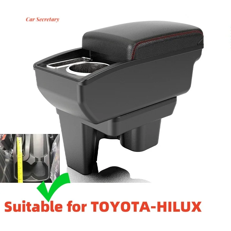 Multi functional armrest box for TOYOTA-HILUX car interior modification accessories storage modification Car accessories