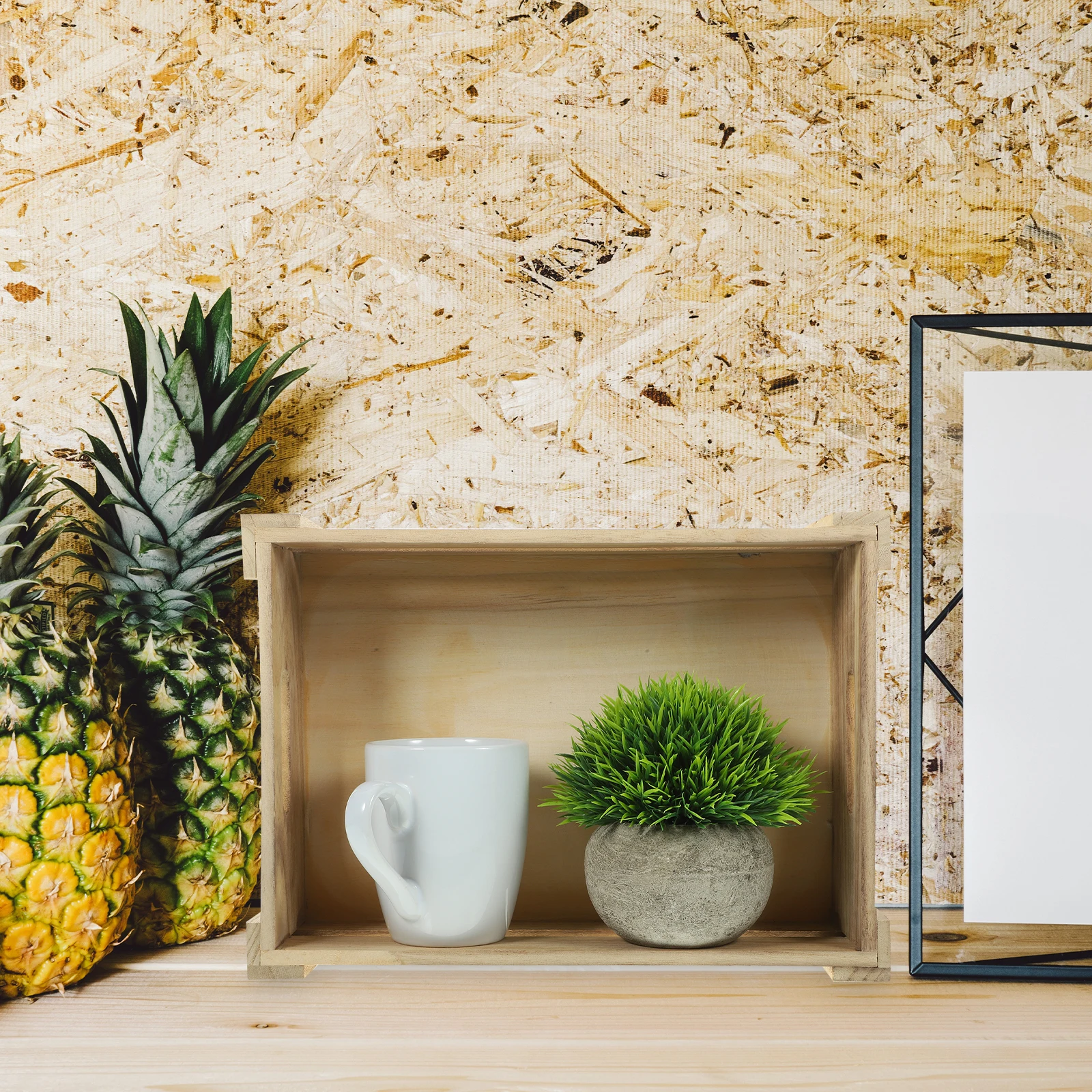 2 قطعة صناديق تخزين خشبية من الخشب الصلب لديكور المزرعة صناديق عتيقة مع مقبض سلة تخزين رمادية لتنظيم المنزل