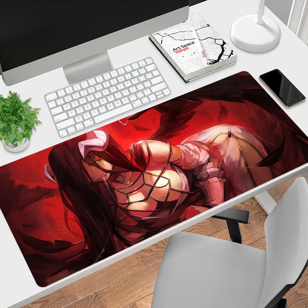 Overlord Wiki Sexy Girl Manga King Deskmats Large Mouse Pad Gamer Desktop Rug Gaming Accessories Anime Mousepad Xxl Gaming Desk