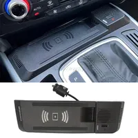 Wireless Charging Pad For Audi Q5 SQ5 A4 B8 B9 A4 Allroad A5 S5 RS5 2013-2018 Car Phone Charger Mobile Holder usb Accessories