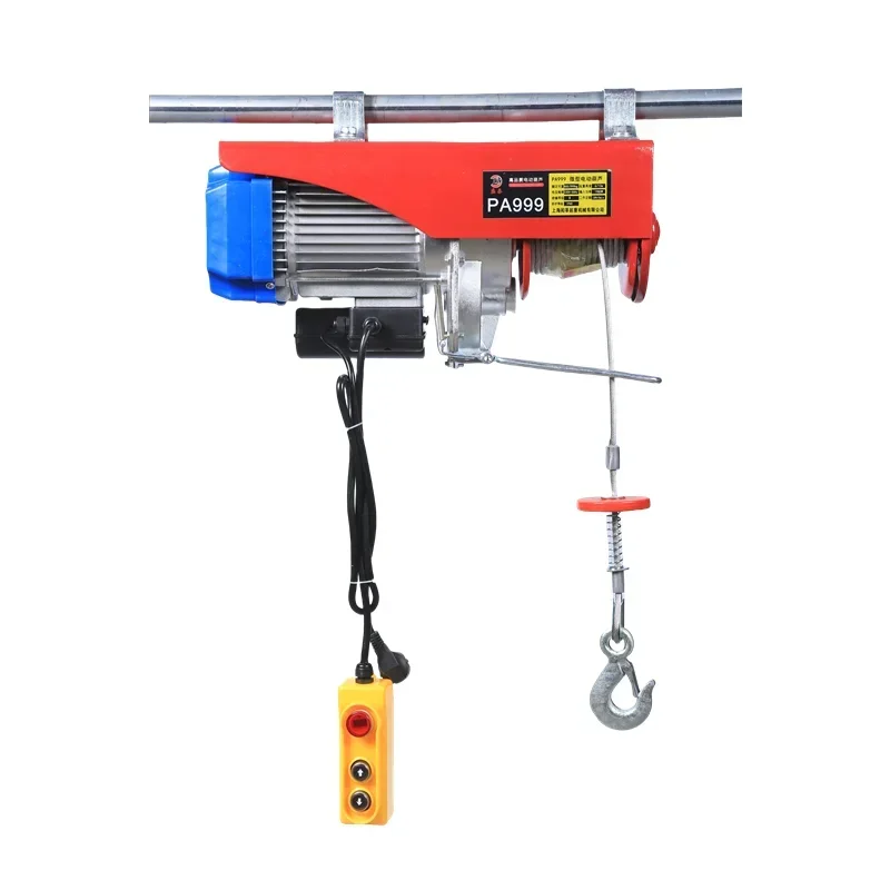 

NEW small lifting tools with wire rope electric chain hoist 220v