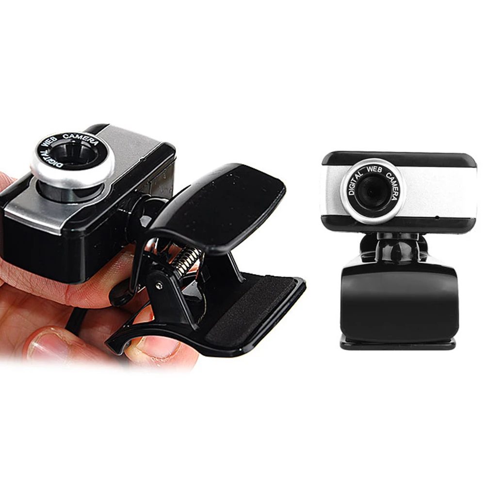 

Usb 480P Webcam Camera For Laptop Desktop Pc 360 Degree Rotation 60 Degree Tilt Microphone 10M Sound Pickup Manual Focus