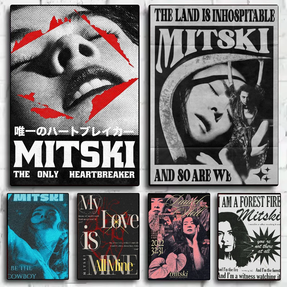 Album First Love Late Spring M-Mitski Poster HD art sticky wall waterproof home living room bedroom bar aesthetic decoration