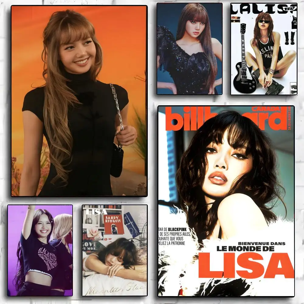 L-Lisa Singer Poster, Poster, Gemälde und Druck, Wandkunst, Bild für Zuhause, Raumdekoration, Geschenke