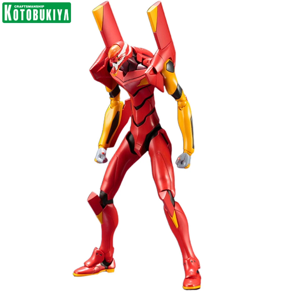 [In Stock] Original Kotobukiya Neon Genesis Evangelion Eva Unit-02 Tv Ver. Asuka 19Cm Action Figure Collectible Model