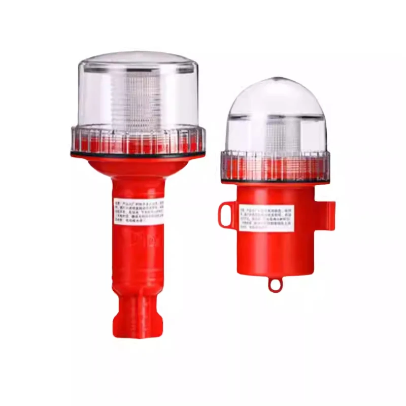 Marine LED Solar Navigation Light Waterproof Outside Indicater Lamp Three-color Flash Positioning Light LED Strobe Warning Light