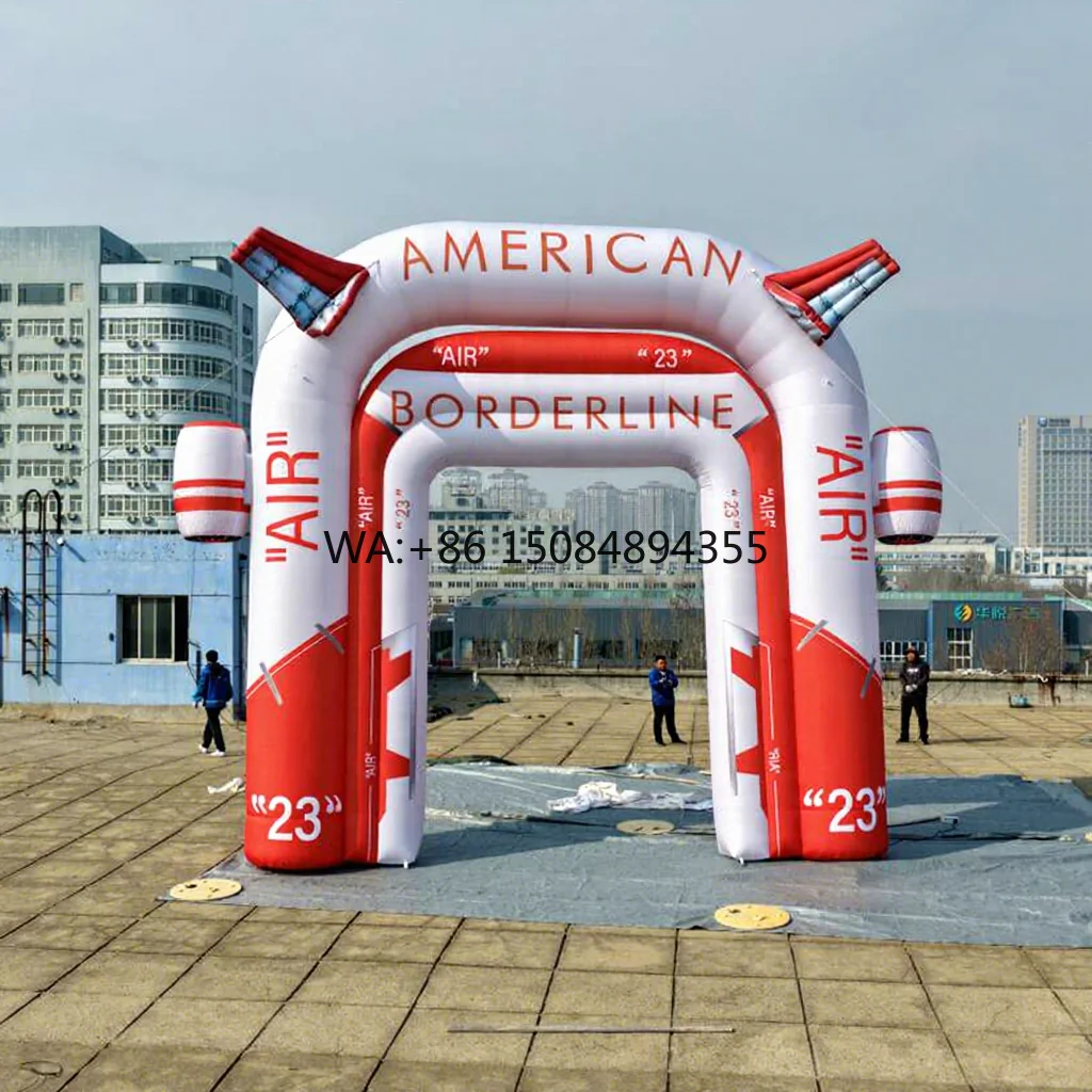 Custom Giant Inflatable Space Archway Advertising Inflatable Party Entrance Arch Inflatable Archway for Events