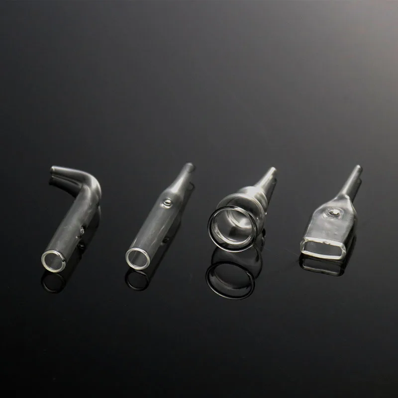 1pc Vacuum Suction Tube Blackhead Removal Glass Pipes Face Pore Cleanser Beauty Machine Vacuum Suction Facial Care Accessories