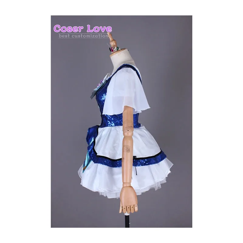 CyLovelive 워터 블루 뉴 월드 오하라 마리 타카미 치카 사쿠라치 리코 마츠우라 카난 쿠로사와 디아 유타나베 코스프레 의상