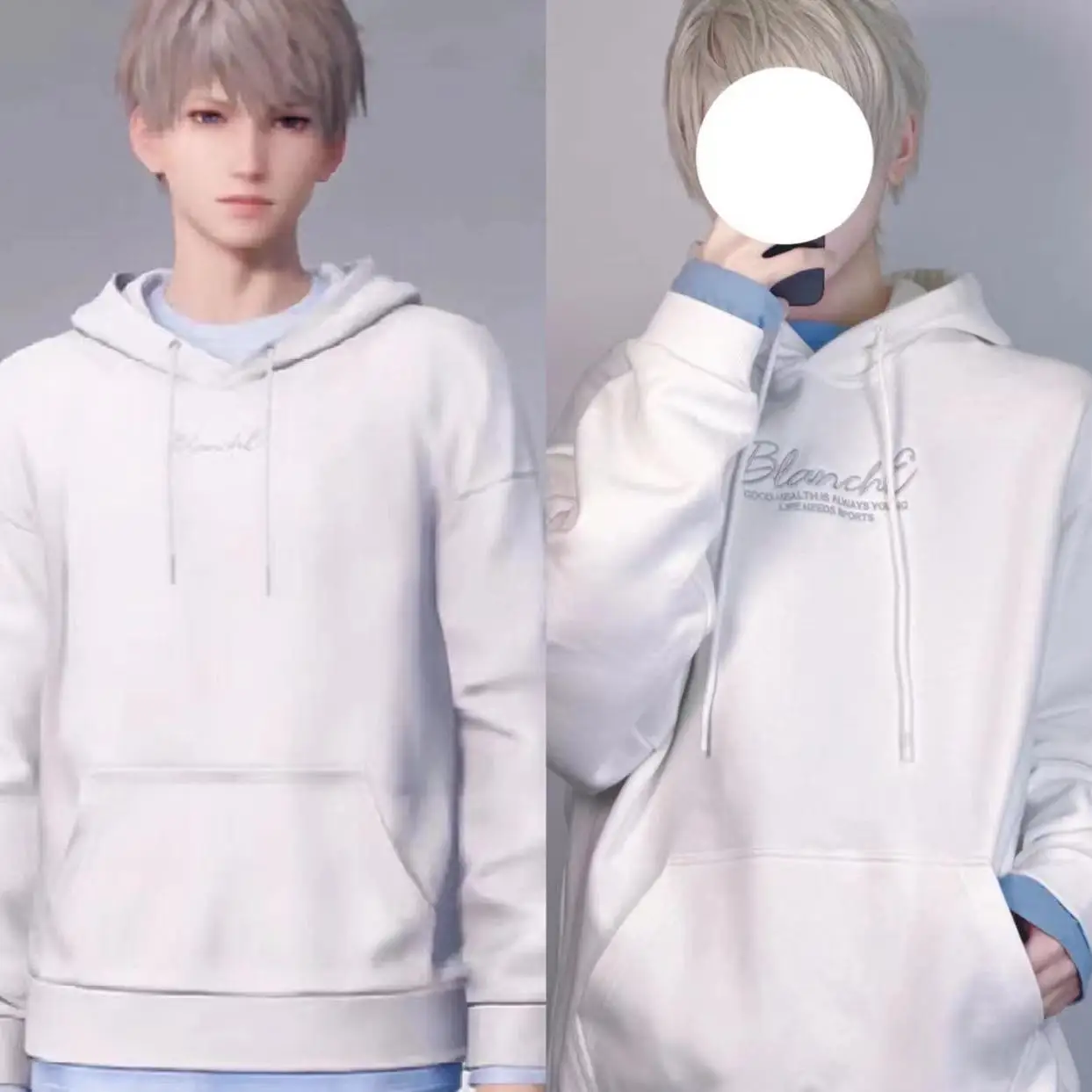 

Толстовка с капюшоном Game Love and Deepspace Xavier, толстовки с буквенным принтом для мужчин и женщин, толстовка с длинными рукавами, мужская одежда