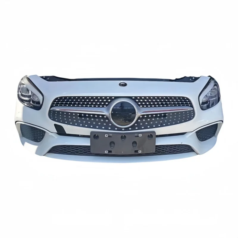 -SL-Class W231  2016-2018 Front Bumper Assembly High Quality Screw-On Bumper Park Assist Sensor Universal 1