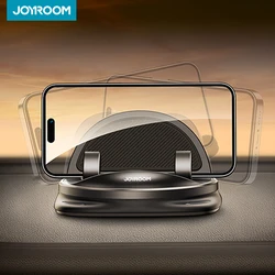Joyroom Universal Car Phone Holder Anti-Slip Pad Mat Phone Holder Dashboard Upgraded Reusable Silicone Phone Mount for Car Dash