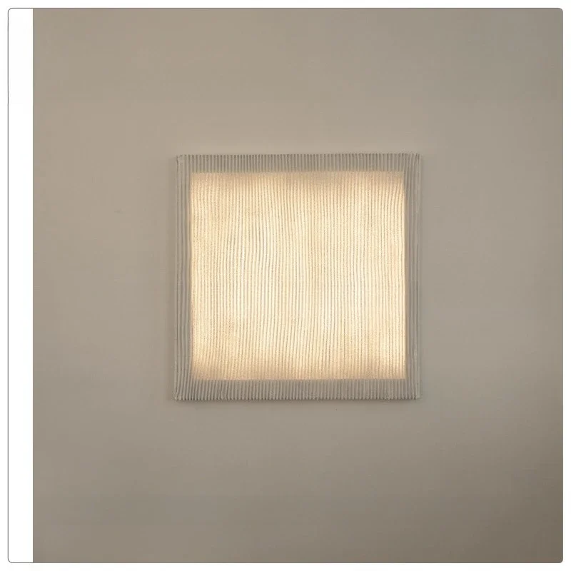 Postmodern entrance aisle background wall bedside ambient light