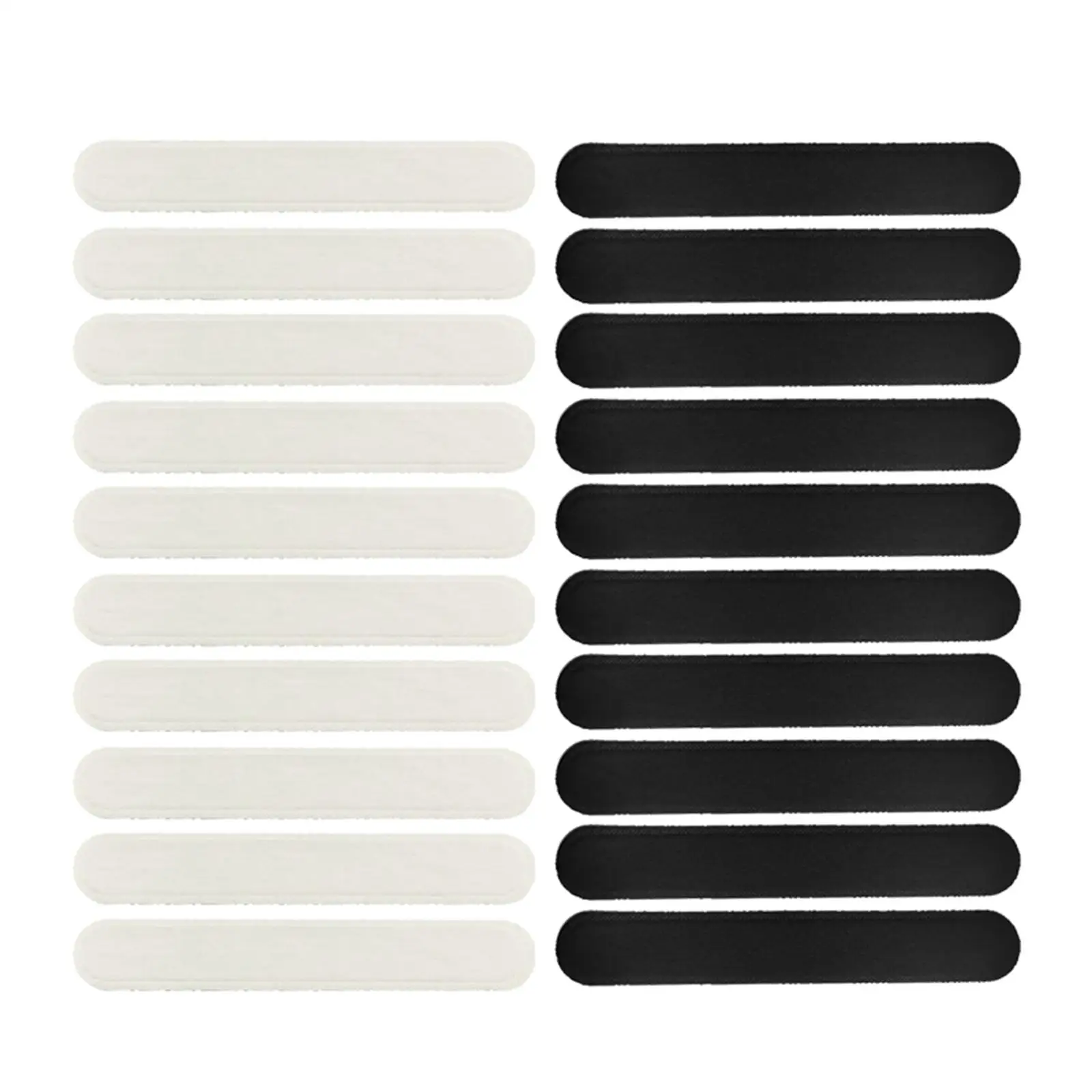 

10x Hat Sweat Liner Disposable Hat Sweatbands Sticker Non Woven Absorbing Sweat Supplies Skin Friendly Invisible Women Men