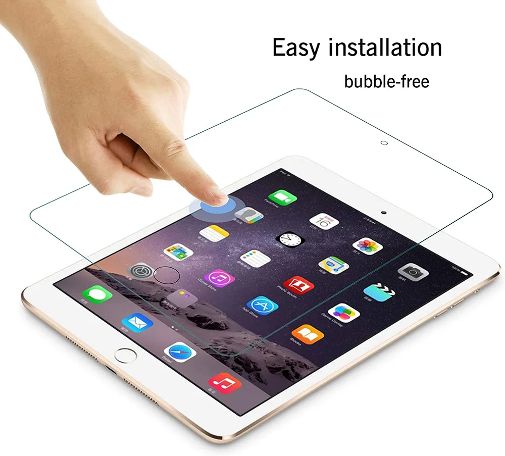 2Pack Screen Protector Compatibel Met De Nieuwe Ipad 2017 2018 5th 6th 9.7 /Ipad Air 2 1 /Pro 9.7 Inch Beschermende Gehard Glas Film