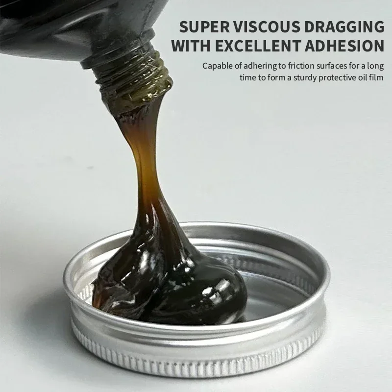 300g Car Sunroof Track Lubricating Grease Door Abnormal Noise Antirust Oil Black Mechanical Maintenance Gear Bearing Oil Grease