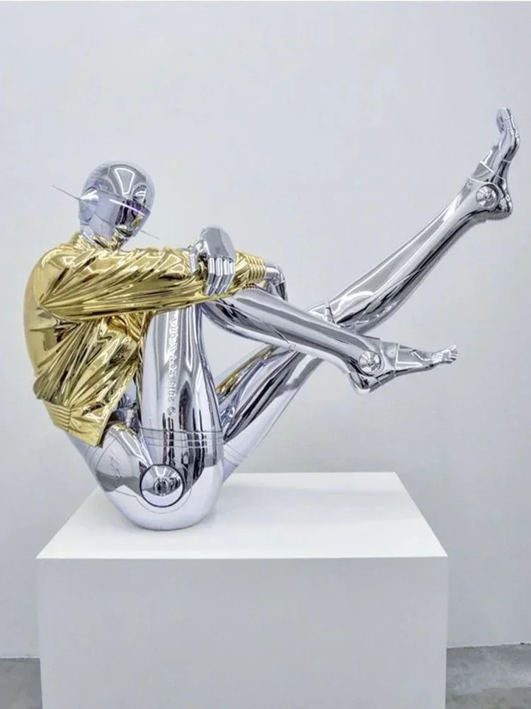 

Statue Room Accessories Gifts Decoration Home Anime Action Characters Future Technology Accessories Banksy Sculpture Sexy Robot