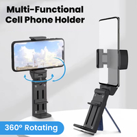 New Tablet Stand Desktop Lazy Folding Phone Stand Outdoor Live Streaming Travel Portable Stand Base