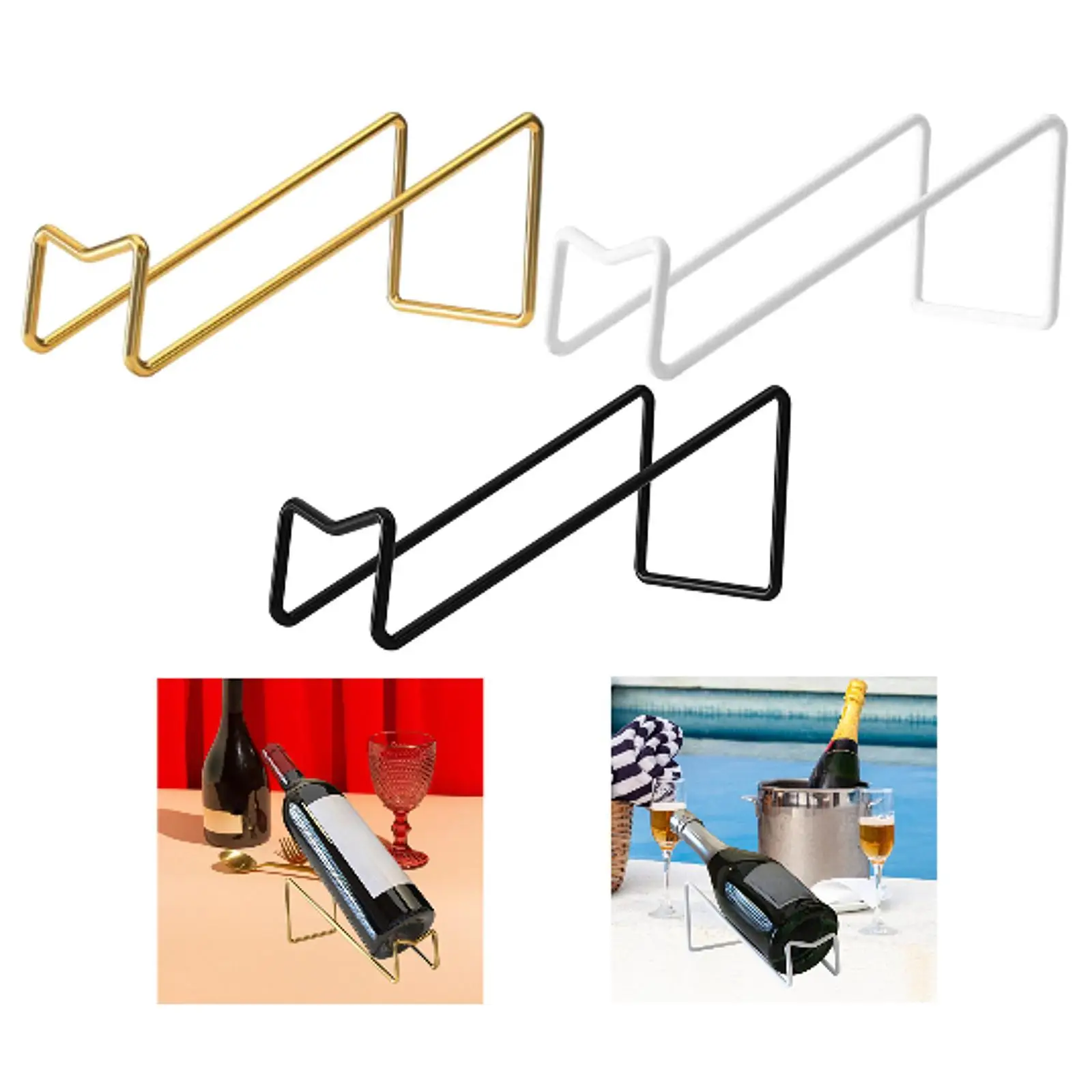 

Настольная полка для вина, стеллаж для хранения бутылок вина, настольная организация, практичный железный держатель для бутылок для бара, столовой, кухни