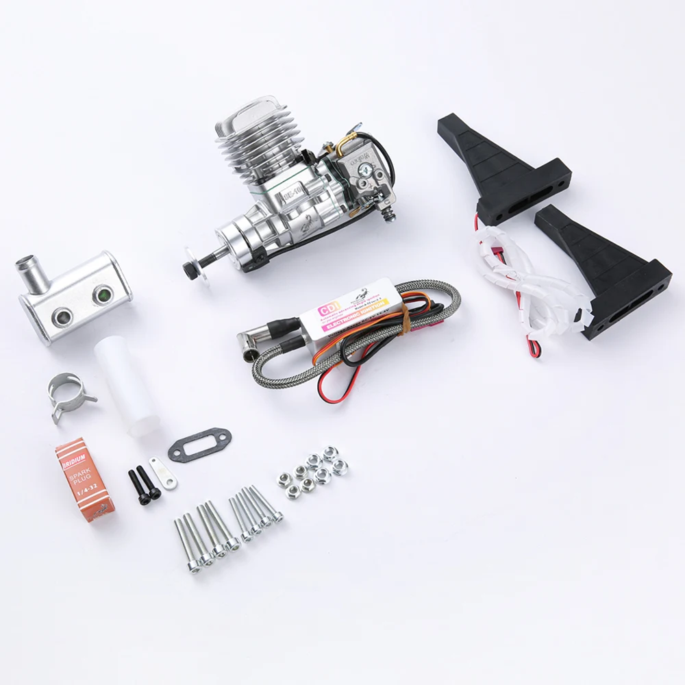 RCGF Stinger Gas Petrol Engine10cc SE Single Cylinder Side Exhaust 2-Stroke for RC Airplanes Model