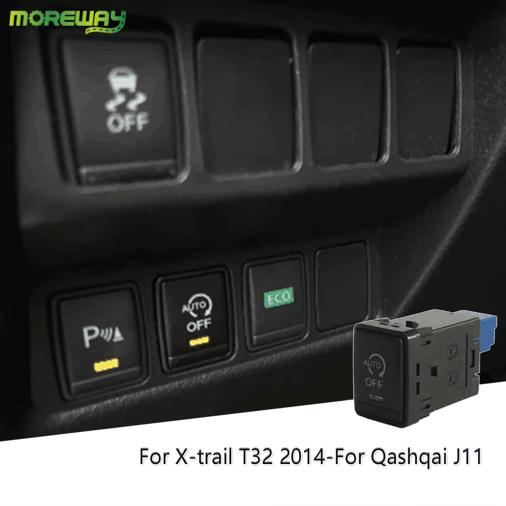 

start stop button disable switch car engine off closer device For nissan qashqai j11 xtrail t32 rogue Serena C26 C27 accessories