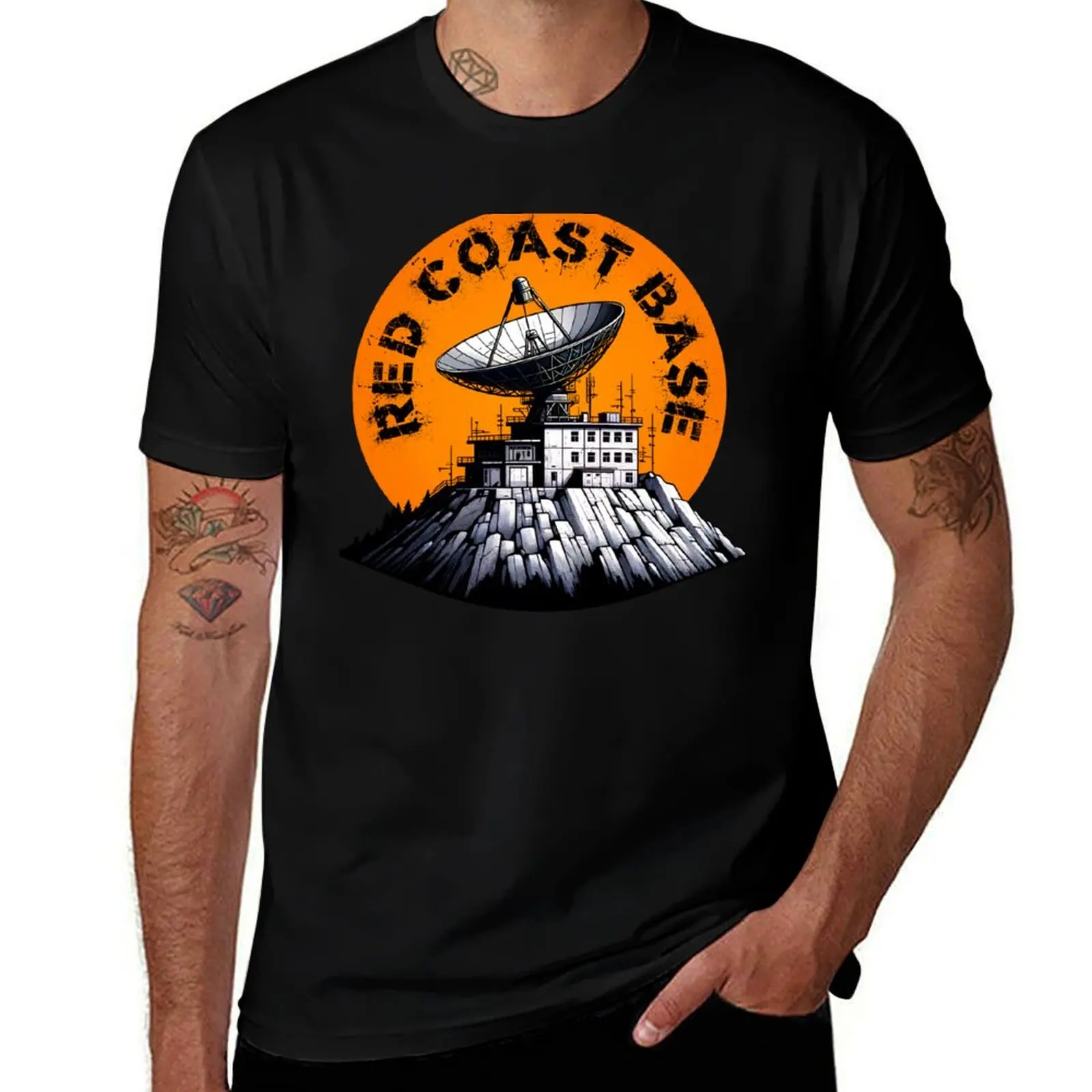 

Red Coast Base T-Shirt summer top graphics designer t shirt men