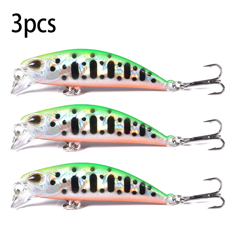 1 Stück 5,8 cm 4,9 g Pesca Jerkbait Köder Sinkender Minnow Angelköder Harter Köder Schwarzer Minnow Wobbler Angelzubehör