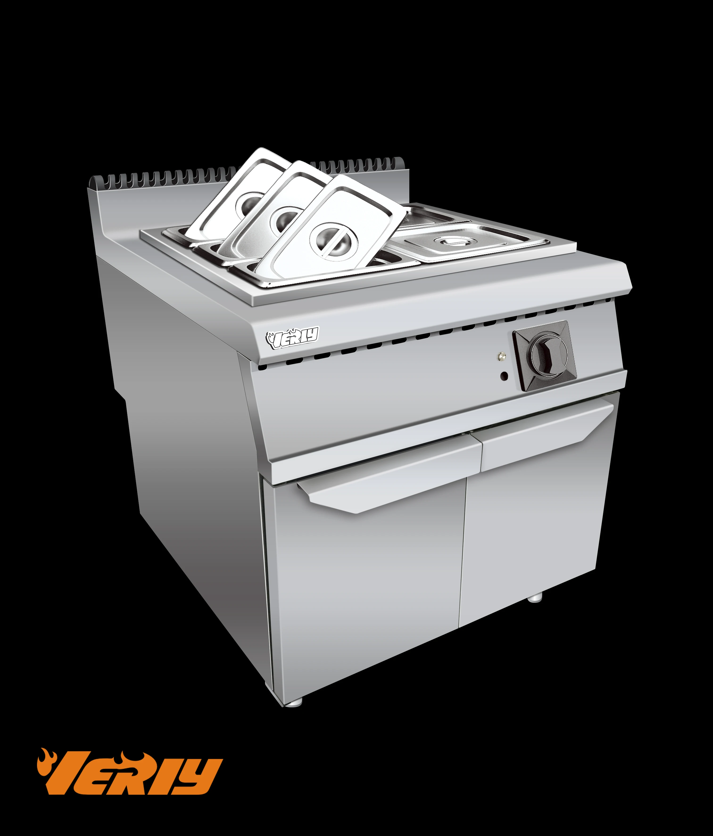 Gas Bain Marie with Cabinet Luxury Food Warmer CR-BM-909