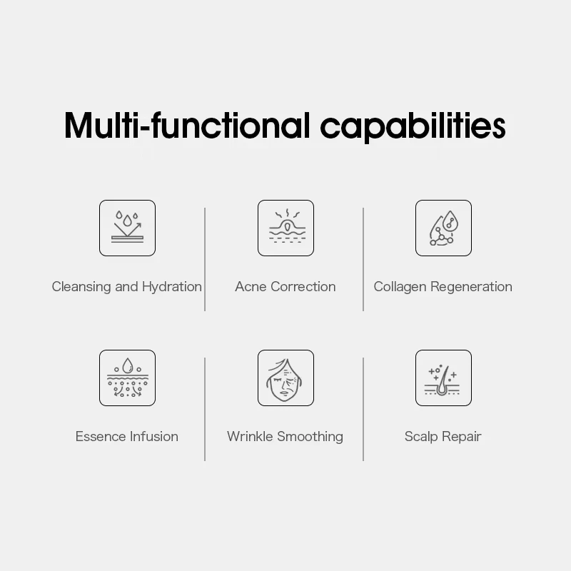 المهنية تجديد الجلد سبا التجميل 11 في 1 جلدي آلة تقشير الوجه أكوا #4