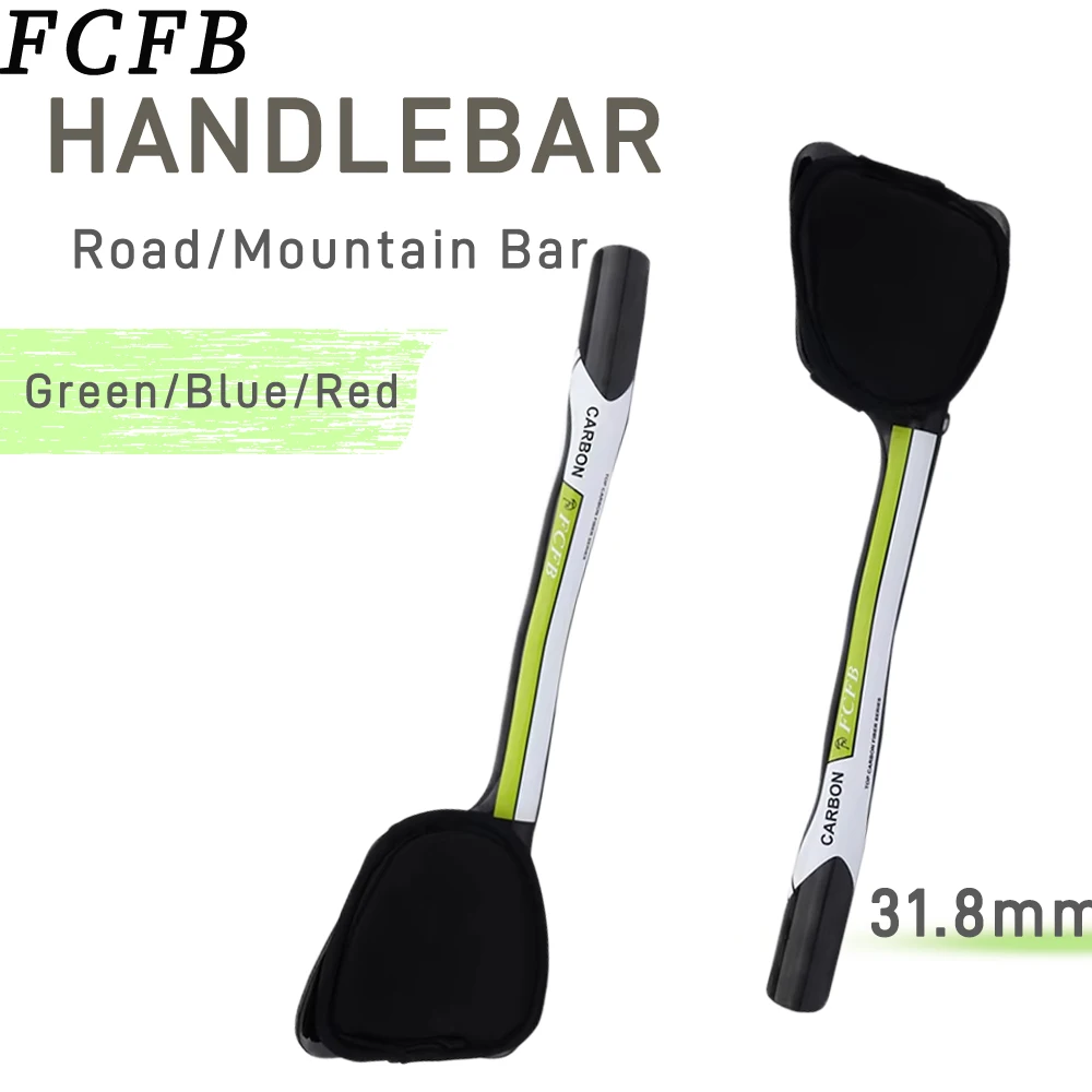 FCFB Lightweight T700 FW 12K TT Bar Ends TT Handlebar Carbon Fiber Road/Mountain bike,Deputy To Split The Long break TT bar ends