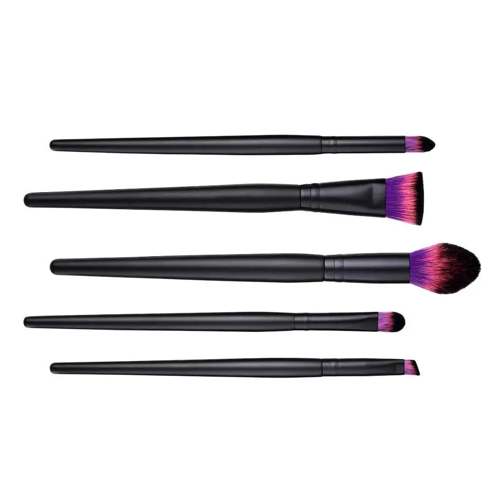 Professional Wood Handle Makeup Brush Set Kabuki Brushes Kit Face Accessories for Cosmetics