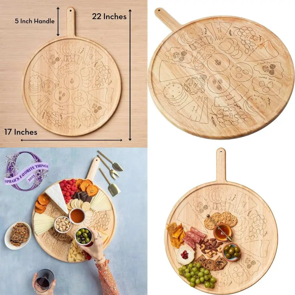 

Ultimate Housewarming Gift: Foodie's Guide to Mastering Charcuterie Boards - 22x17