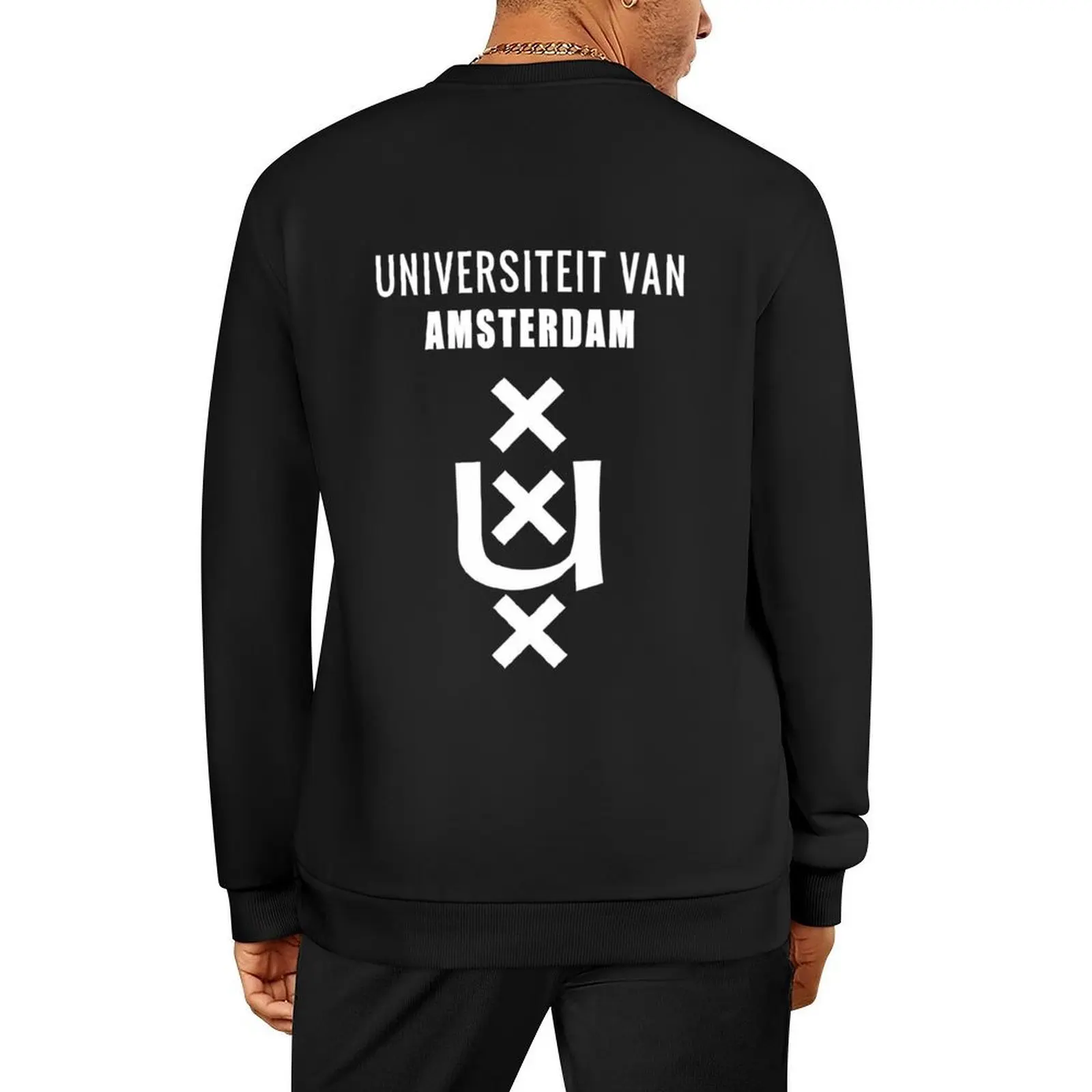 

Universiteit van Amsterdam Pullover men's coat graphic t shirts men mens clothes men's autumn clothes hooded sweatshirt