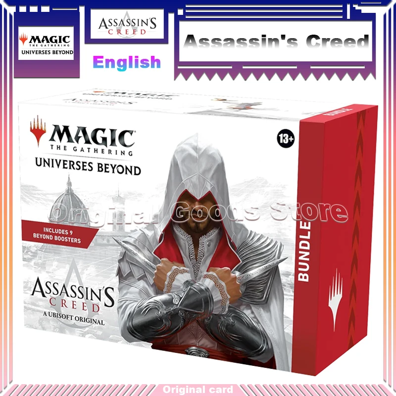 Original Magic: The Gathering Assassin's Creed Bundle Beyond Boosters Accessories Collectible Trading Card Game Children Gifts