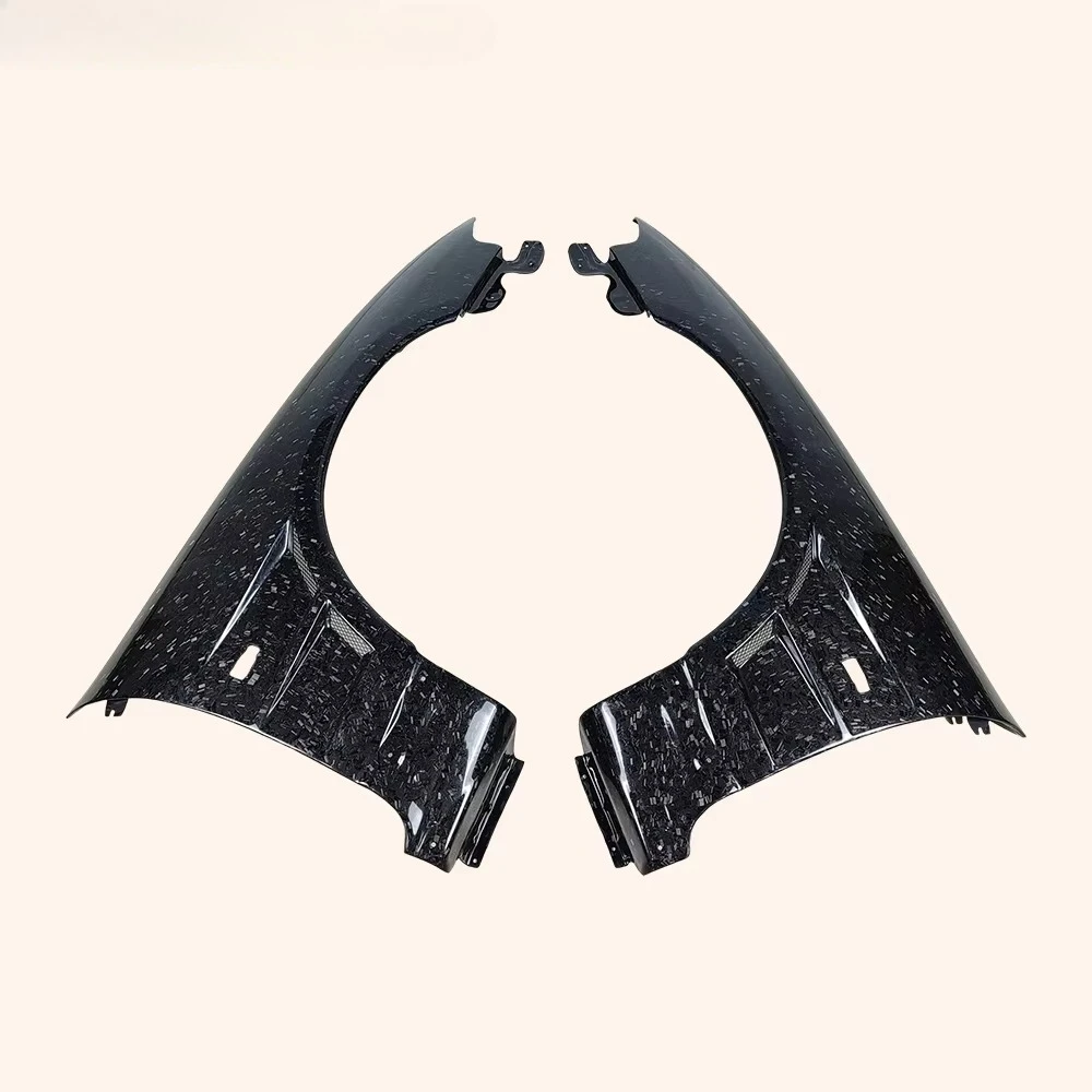 For Skyline R33 (GTR Only) Body Parts BN-Style Forged Carbon Front Fender Pair 4