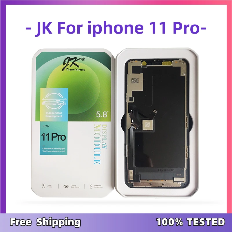 JK FHD Incell Oled Screen For iPhone X XR XS Max Lcd Screen Display Replacement For iPhone 11 12 13 14 Pro Max Oled With Gift