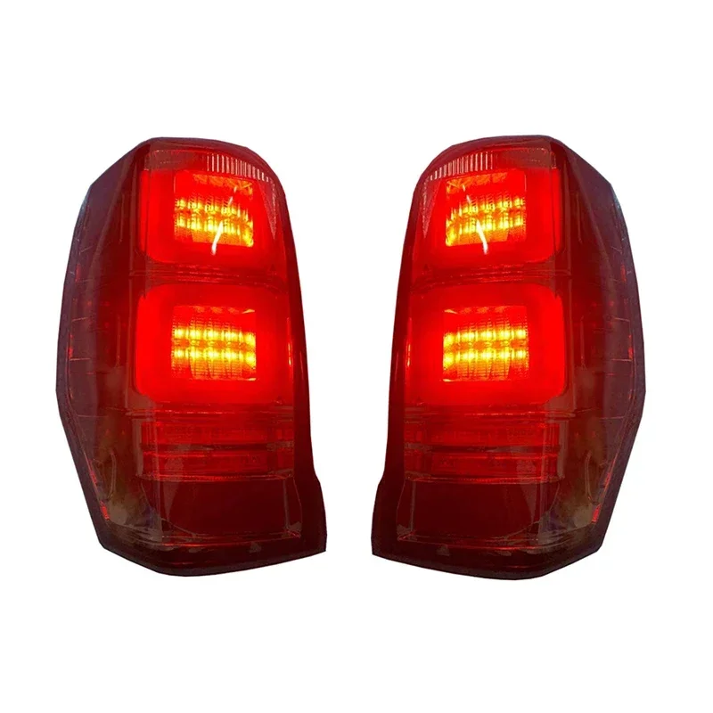 Auto Lighting Led Tail lamps rear lights with brake turn signal revers light For Triton L200 2019-2021 LED rear lamp assembly