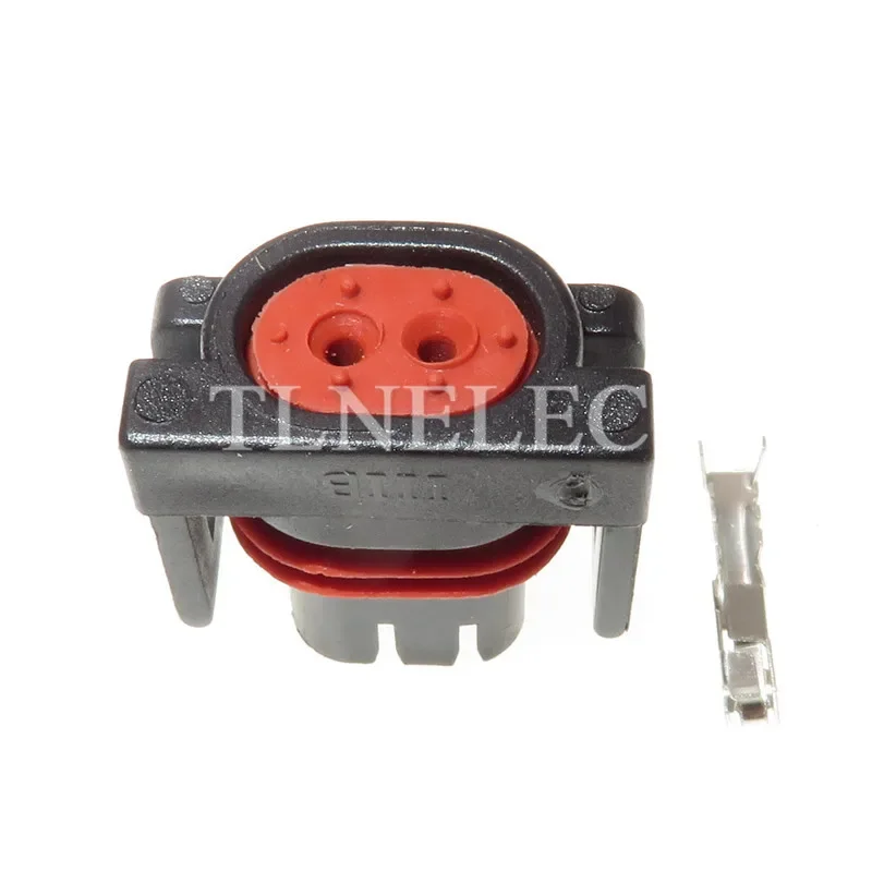 Delphi 2 Pin Female 12162215 Intake Air Temp Sensor Nozzle Injector Plug Car Electrical Waterproof Connector