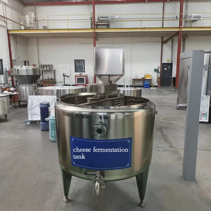 100 200 300L H Cheese Production Machine for Milk Processing Line and Core Motor Cheese Production and Milk Storage Tank