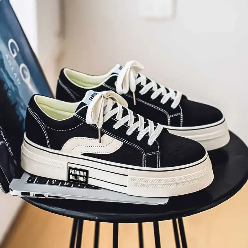 

Весенняя мужская классная обувь на плоском каблуке со шнуровкой, кроссовки, повседневные спортивные новинки, новинки Baskette, роскошные Sapateni Lux