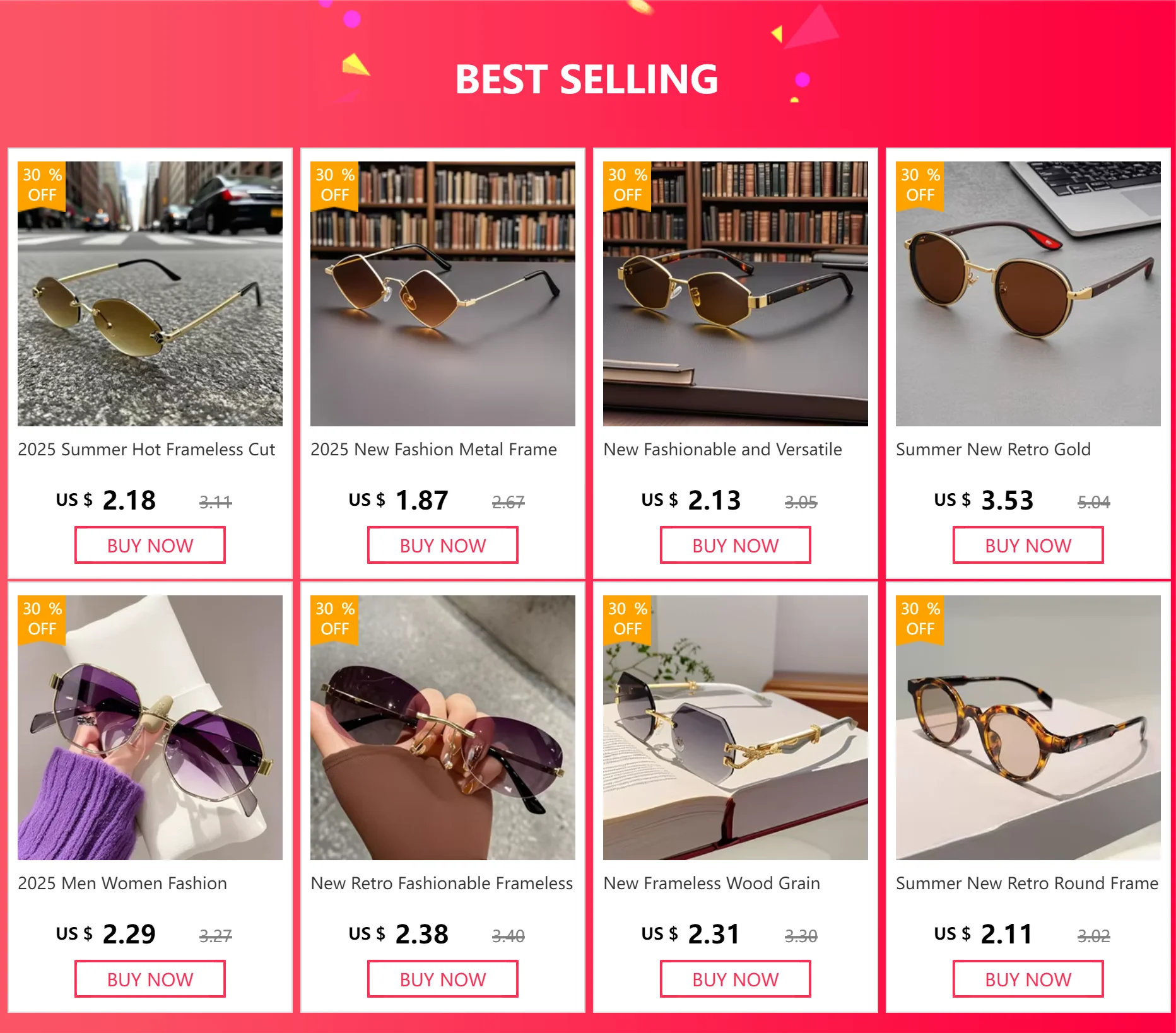 2025 Sexy Kleine Ovale Damen Sonnenbrille Neue Mode Leopard Braun Heiße Sonnenbrille Weibliche Retro Bunte Schatten Brillen – Detail 1