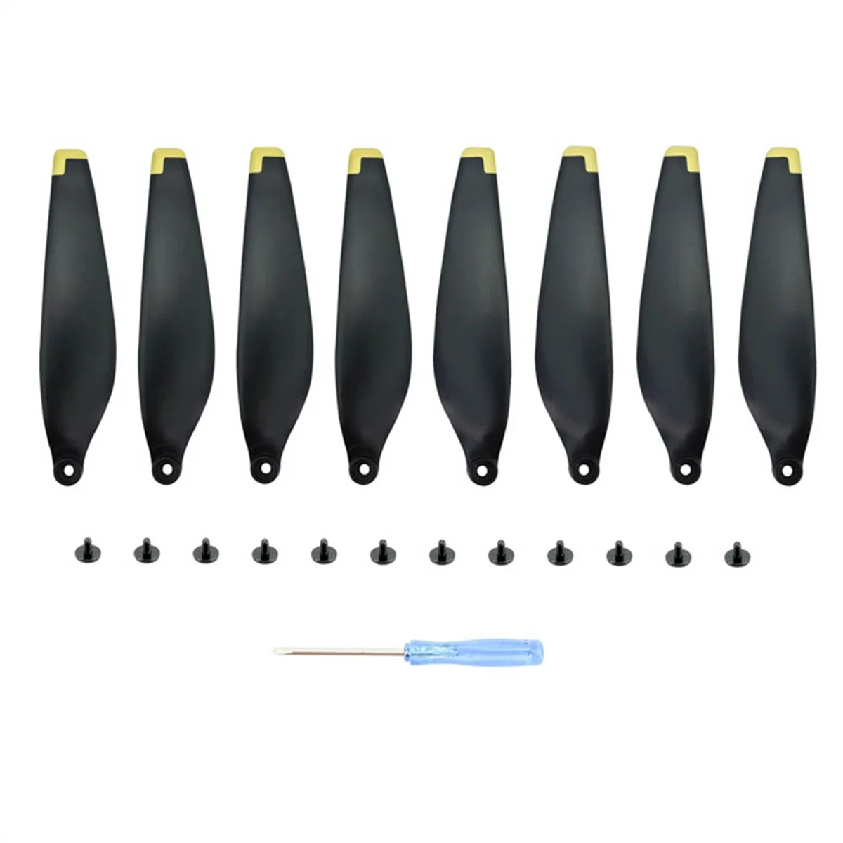 

A03R! For Mini 3 Pro Propeller 6030F Blade Props Light Weight Wing Drone Accessories Gold Edge Black