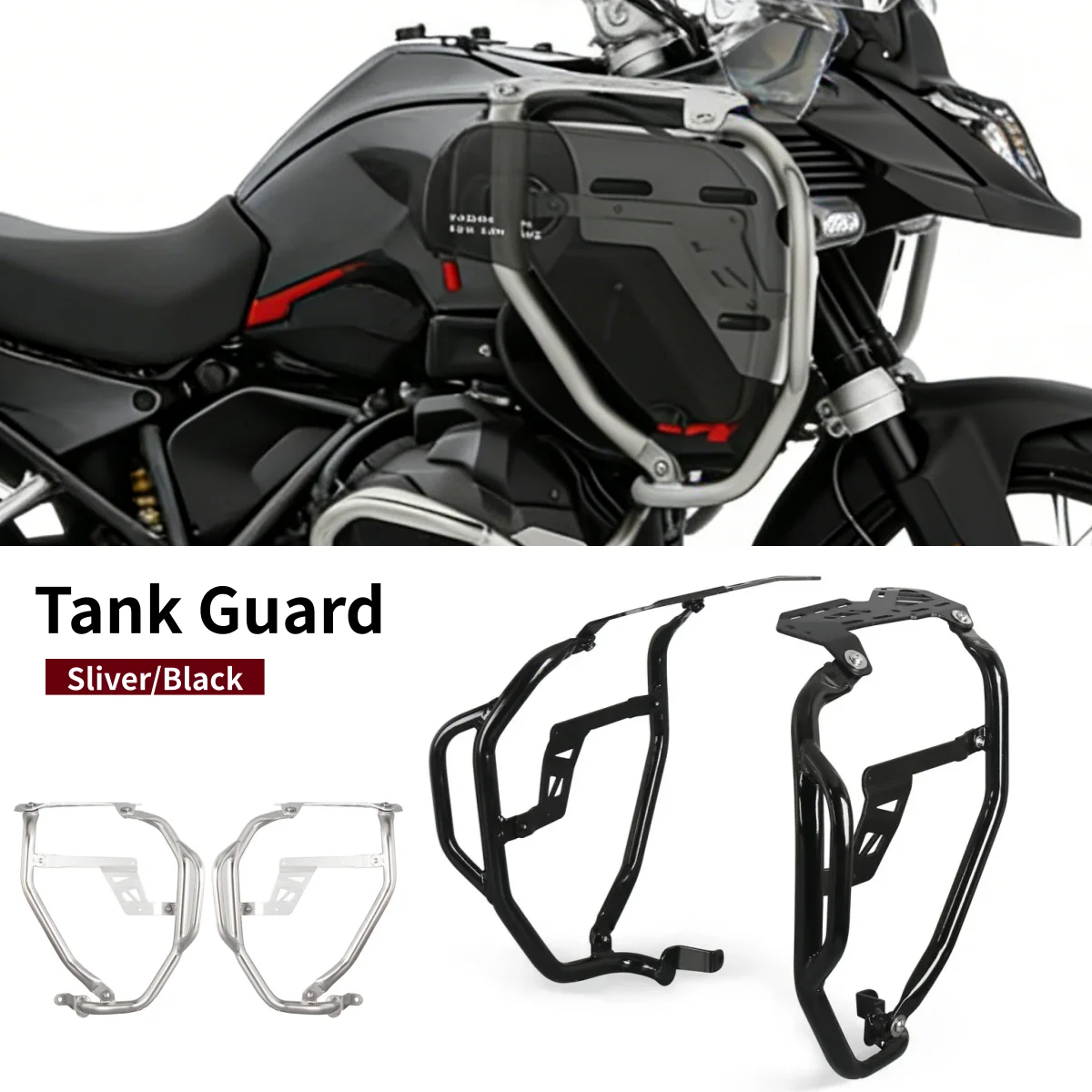 

R1300GSA 2024- Engine Tank Guard Highway Crash Bar Ultimate Pro Frame Protection Bumper For BMW R 1300 GS Adventure R1300GS ADV