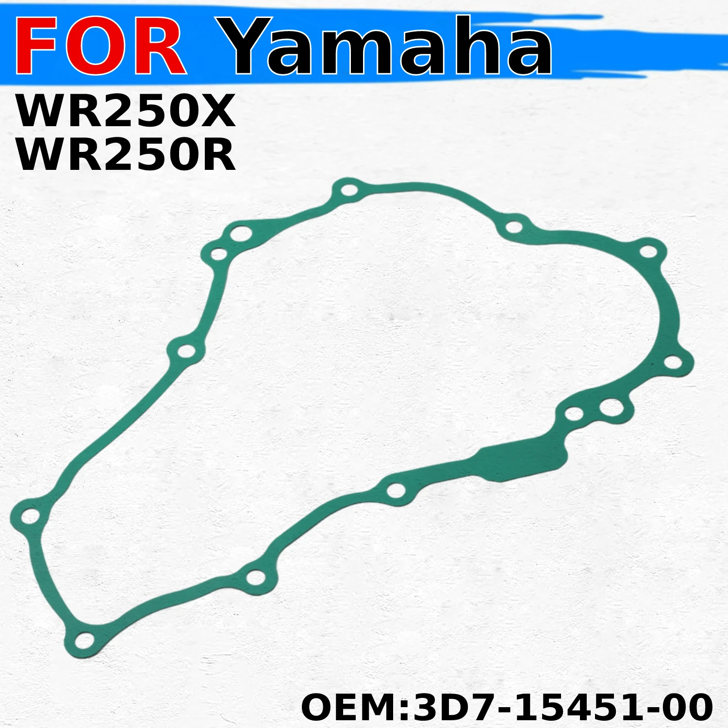 

Generator Cover Gasket For Yamaha WR250R 2008-2020 Yamaha WR250X 2007-2012/2014/2016-2017 OEM:3D7-15451-00 motorcycle gasket