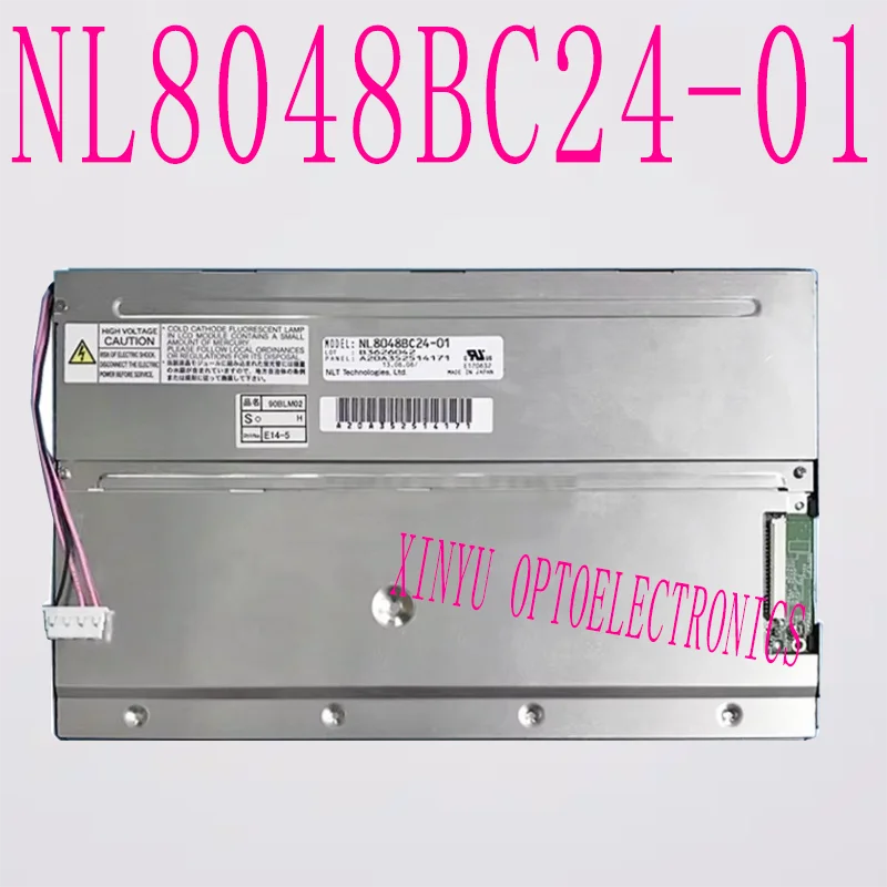 Stock For NEC Original 9 Inch NL8048BC24-01 NL8048BC24-04 Industrial A Grade LCD Panel Screen Display