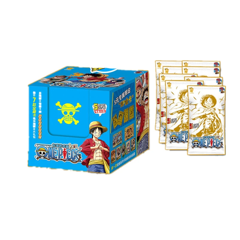 Cartes de collection One Piece, boîte de rappel, cartes de jeu d\'anime rares