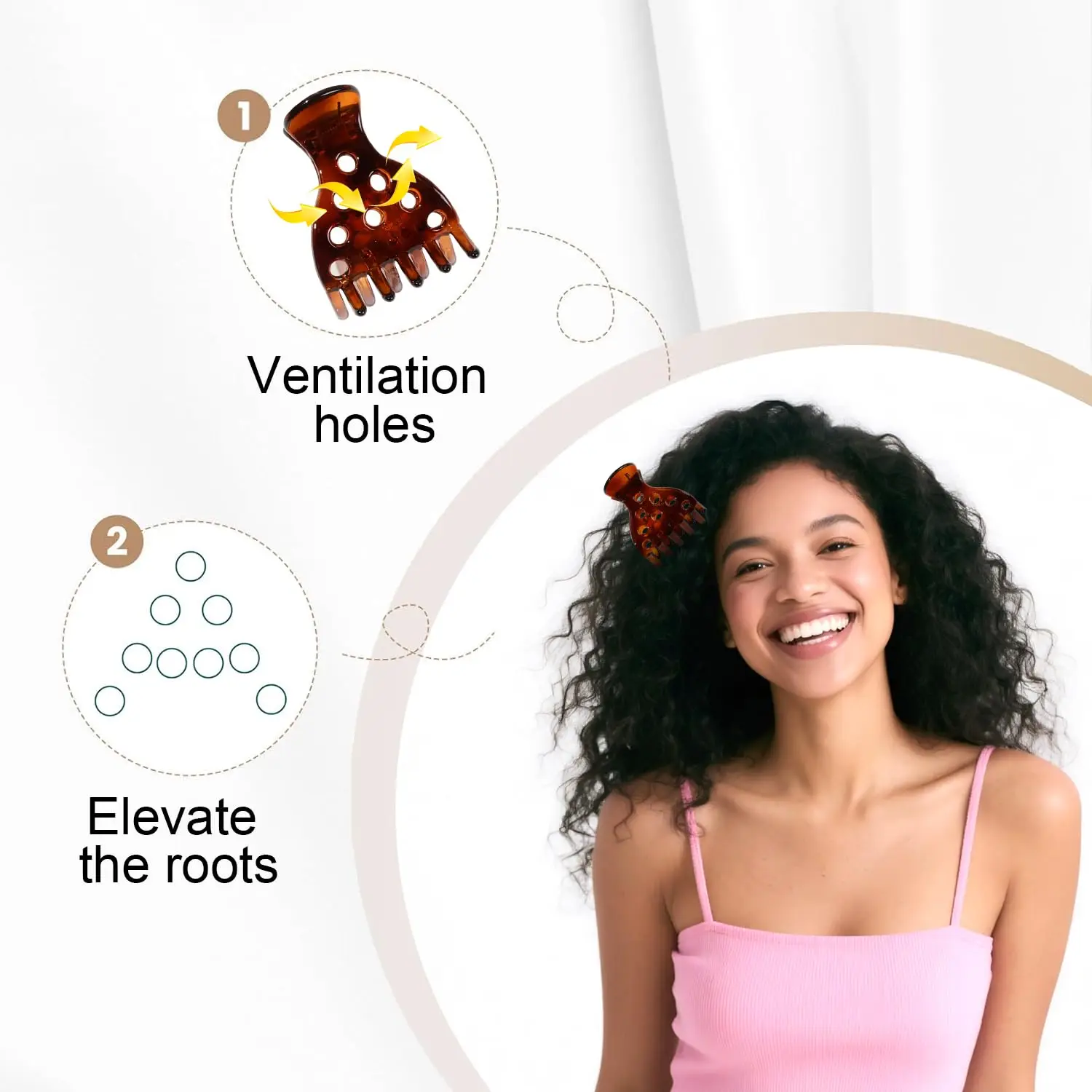 الجذر رفع مقاطع الشعر لحجم مقاطع الشعر المجعد حجم الجذر كليب لا تجعد الشعر الجذر رفع مقاطع لتجعيد الشعر نطاط #5