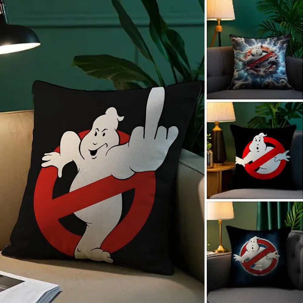 

Classic Movie G-Ghostbusters Pillow Case Custom Printed Brushed Fleece Pillow, Baby Skin-Touch, Eco-Friendly Dye-Sublimation Cus