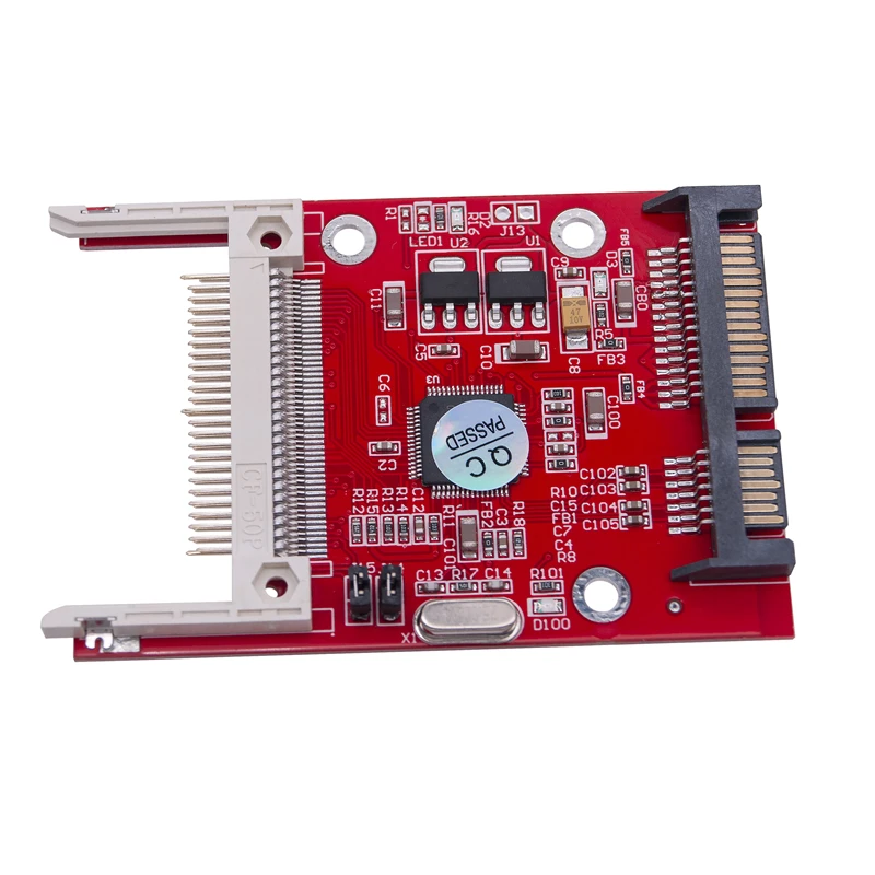 CF Card To SATA Adapter Compact Flash Memory Card Type I II To 2.5inch Serial ATA HDD Hard Disk Drive Converter